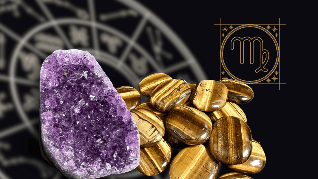 Blogbeitrag für Sternzeichen Jungfrau. Energiesteine und Bedeutung | Happy Minerals