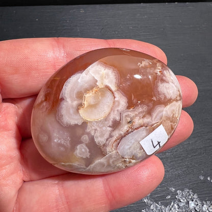 Sakura Achat Handschmeichler, Nr. 4 | Happy Minerals