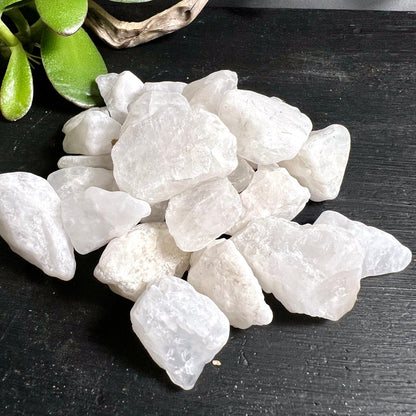Bergkristall Rohsteine | brasilien | kristallklar | natuerlich | sammlung | happy minerals