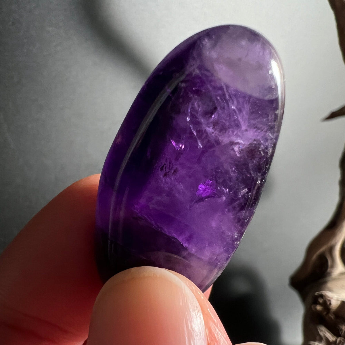 Dream Amethyst klar mit Farbverlauf
