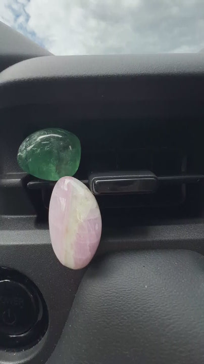 Kristalle für dein Auto, Der praktische Clip für den Lüftungsschlitz - Happy Minerals
