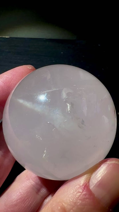 Girasol Kugel 28–48mm | Asterismus und inneres Leuchten Video | Happy Minerals