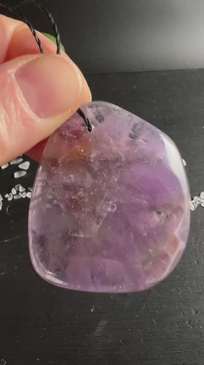 Pendentif Super Seven 50mm | Compagnon spirituel pour la clarté et la transformation